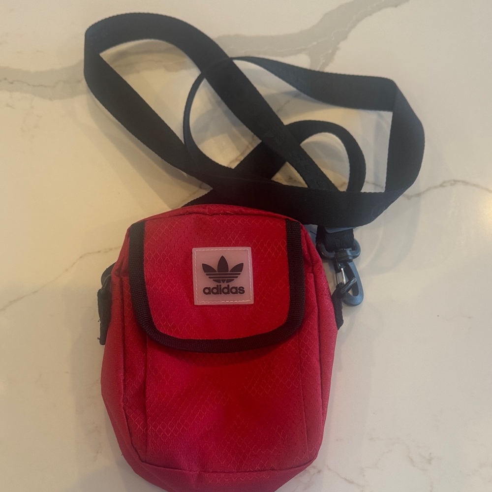 Adidas Red Mini Crossbody Bag